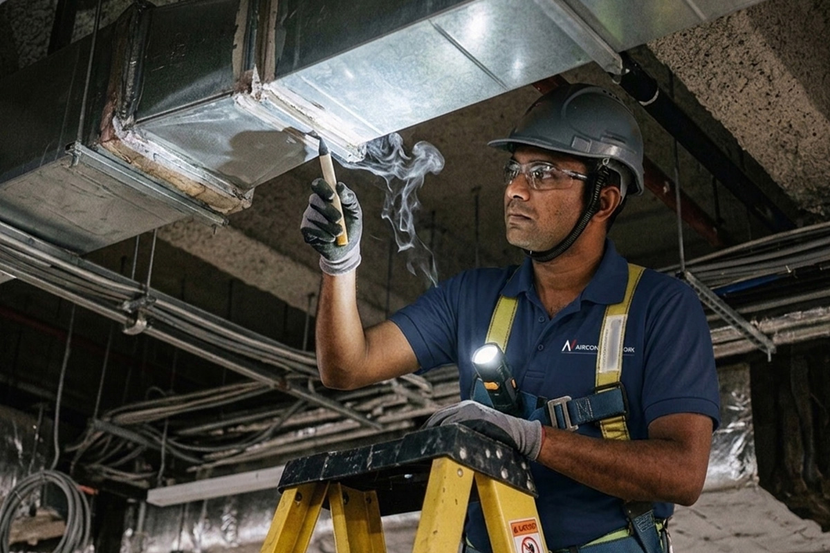 Duct Leak Detection